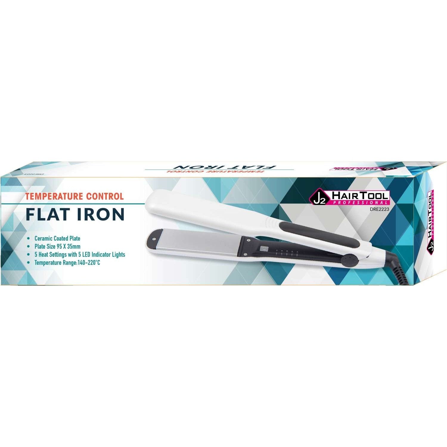 J2 Hair Tool Flat Iron 112 With Temperature Control J2 Hair Tool Flat Iron 112 With Temperature Control