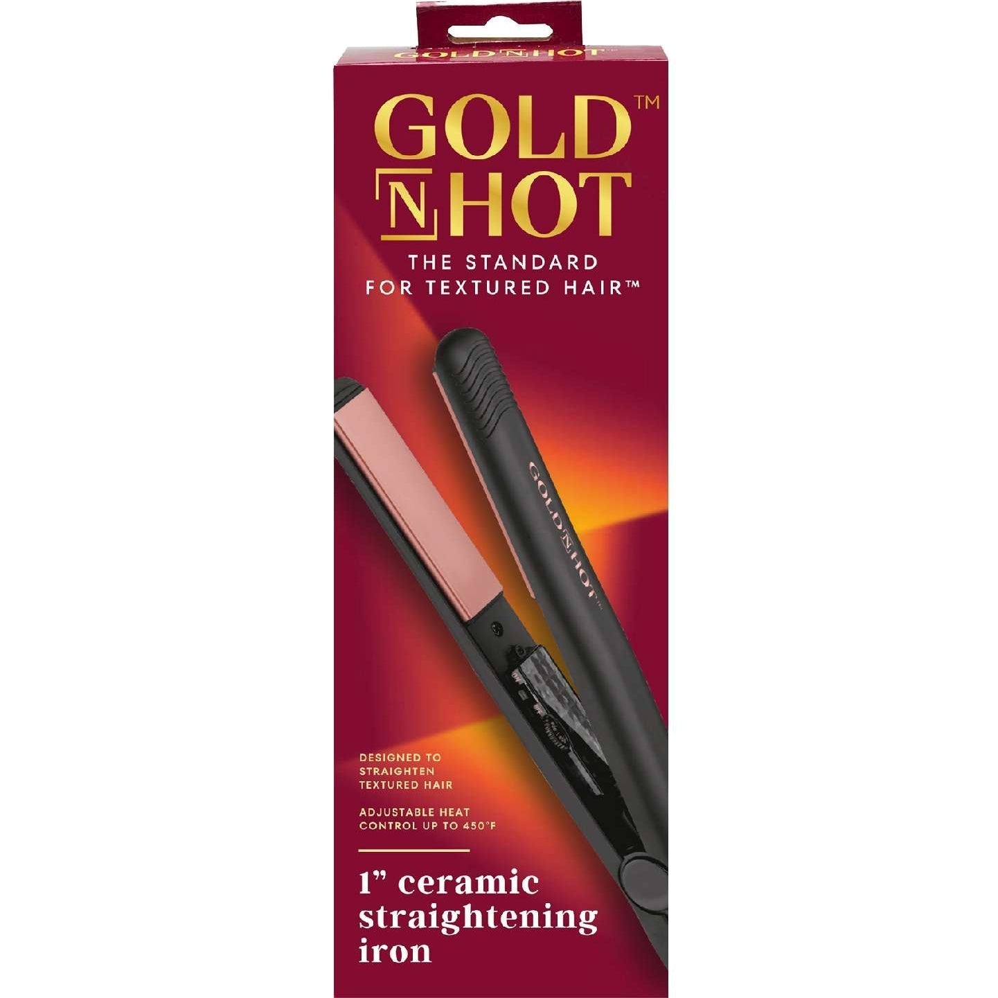 Gold N Hot Flat Iron Ceramic Rose Gold 1 Inch Gold N Hot Flat Iron Ceramic Rose Gold 1 Inch