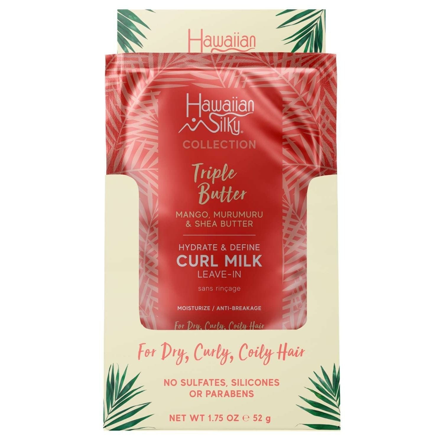 Hawaiian Silky Collection Triple Butter Hydrate Define Curl Milk Leave-In Moisturizer Hawaiian Silky Collection Triple Butter Hydrate Define Curl Milk Leave-In Moisturizer