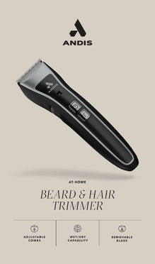 Andis At-Home Beard And Hair Trimmer 6-Piece Kit