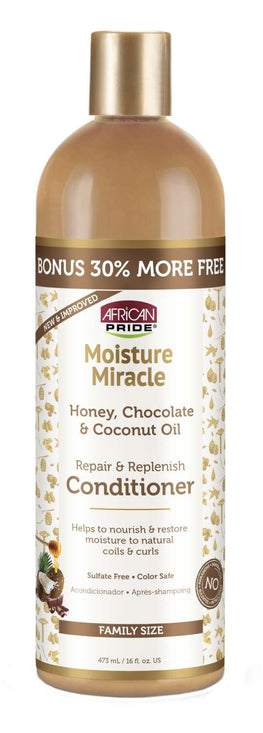 AFRICAN PRIDE MOISTURE MIRACLE REPAIR & REPLENISH CONDITIONER
