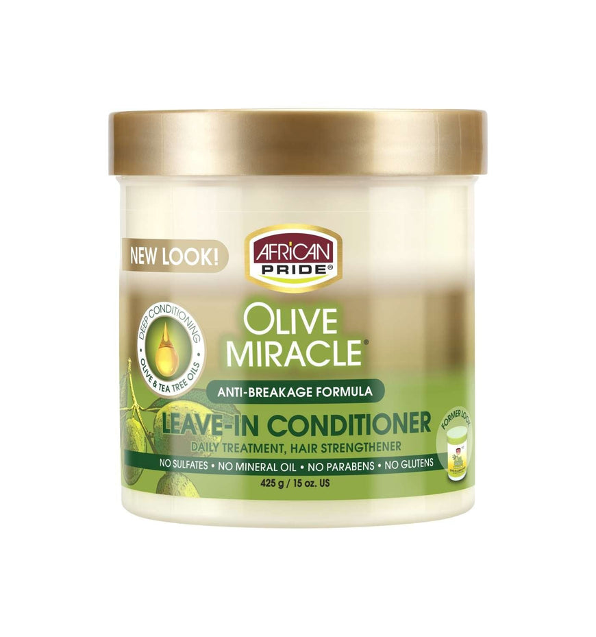 AFRICAN PRIDE OLIVE MIRACLE LEAVE-IN CONDITIONER