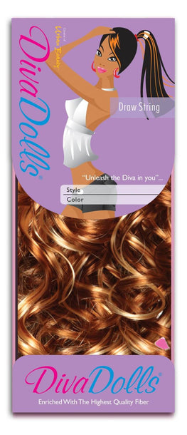SYNTHETIC DRAW STRING DIVA DOLLS DD337 IGGY COLOR #1B