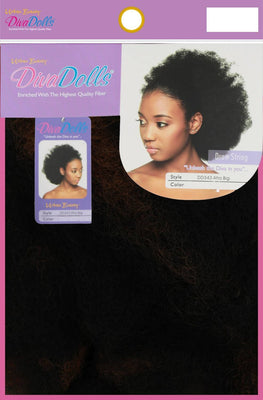SYNTHETIC DRAW STRING DIVA DOLLS DD343 AFRO BIG COLOR #4