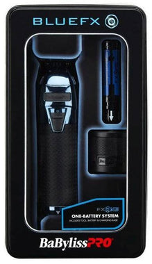 BABYLISSPRO BLUEFX ONE ALL METAL INTERCHANGEABLE BATTERY TRIMMER