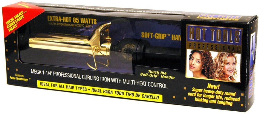 HOT TOOLS GOLD SPRING CURLING IRON
