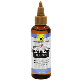African Anti Aging Premium Hair Oil T-Tree 3.38 Oz