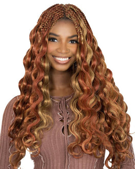 SYNTHETIC GODDESS BOX BRAID BODY WAVE 22-#1B