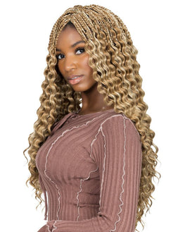 SYNTHETIC GODDESS BOX BRAID DEEP WAVE 22-#1B