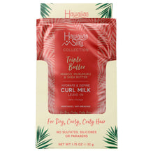 Hawaiian Silky Collection Triple Butter Hydrate  Define Curl Milk Leave-In Moisturizer